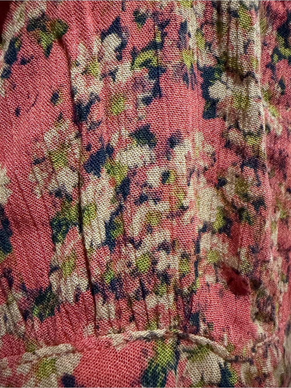 Free People Pershing Printed Set in Pink Combo NWT - Picture 3 of 5